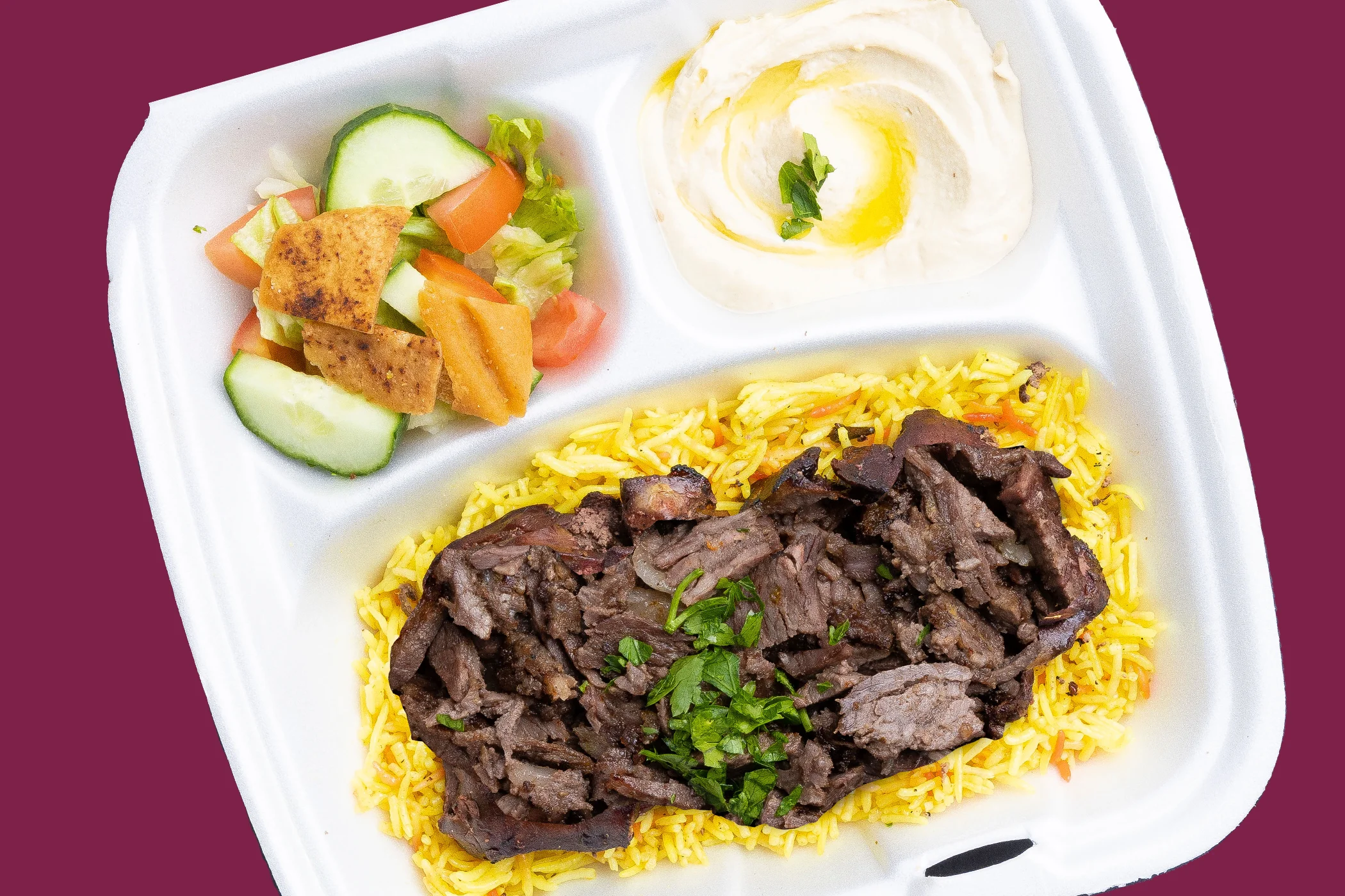Beef Shawarma Plate

