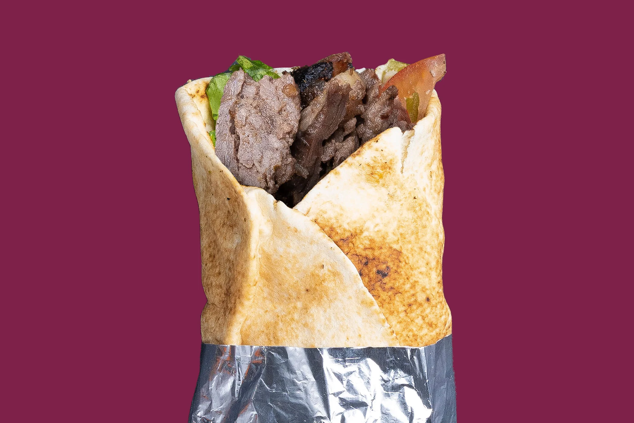 Beef Shawarma Wrap

