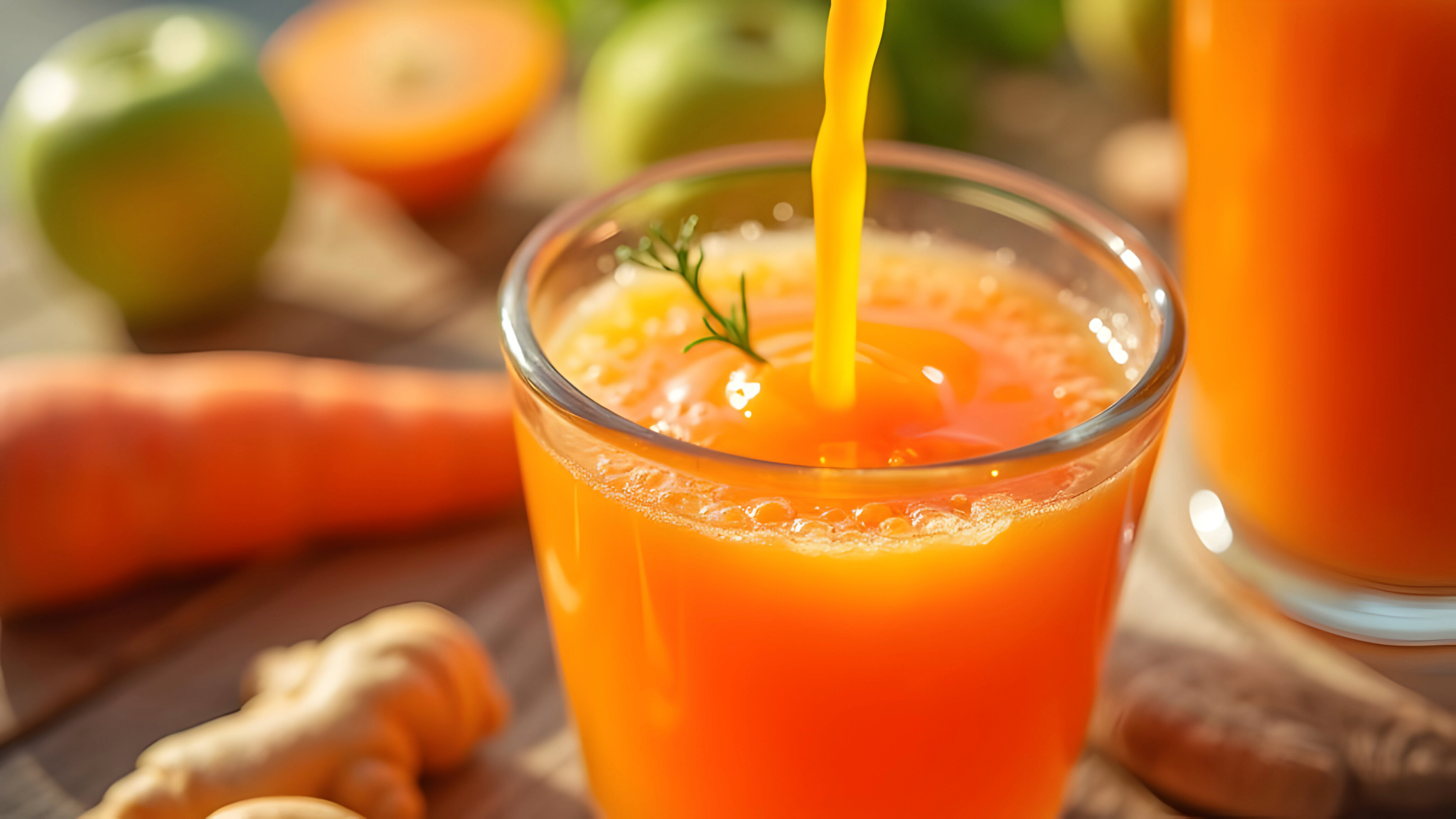 Carrot-Apple-Ginger Juice

