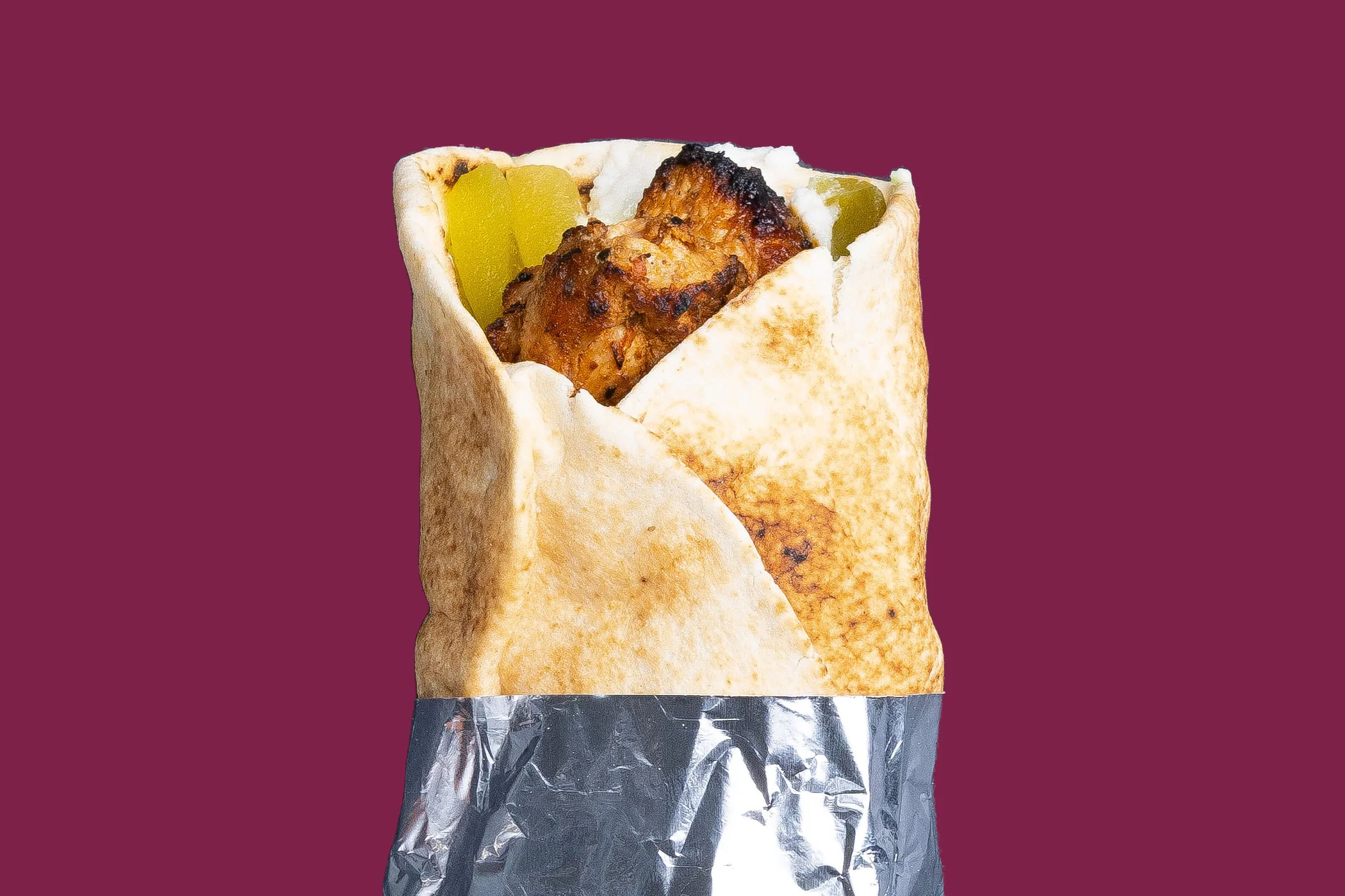 Shish Tawouk Wrap

